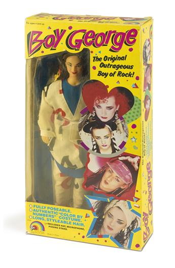 (DOLL/ACTION FIGURE)  Boy George, the Original Outrageous Boy of Rock!